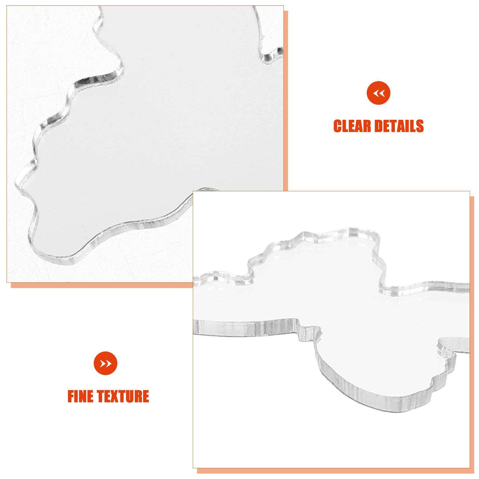 5pcs Mini Butterfly Mirror Stickers 4x3 5cm Adhesive Phone Back Makeup Mirrors Portable Decals Smartphone Pocket