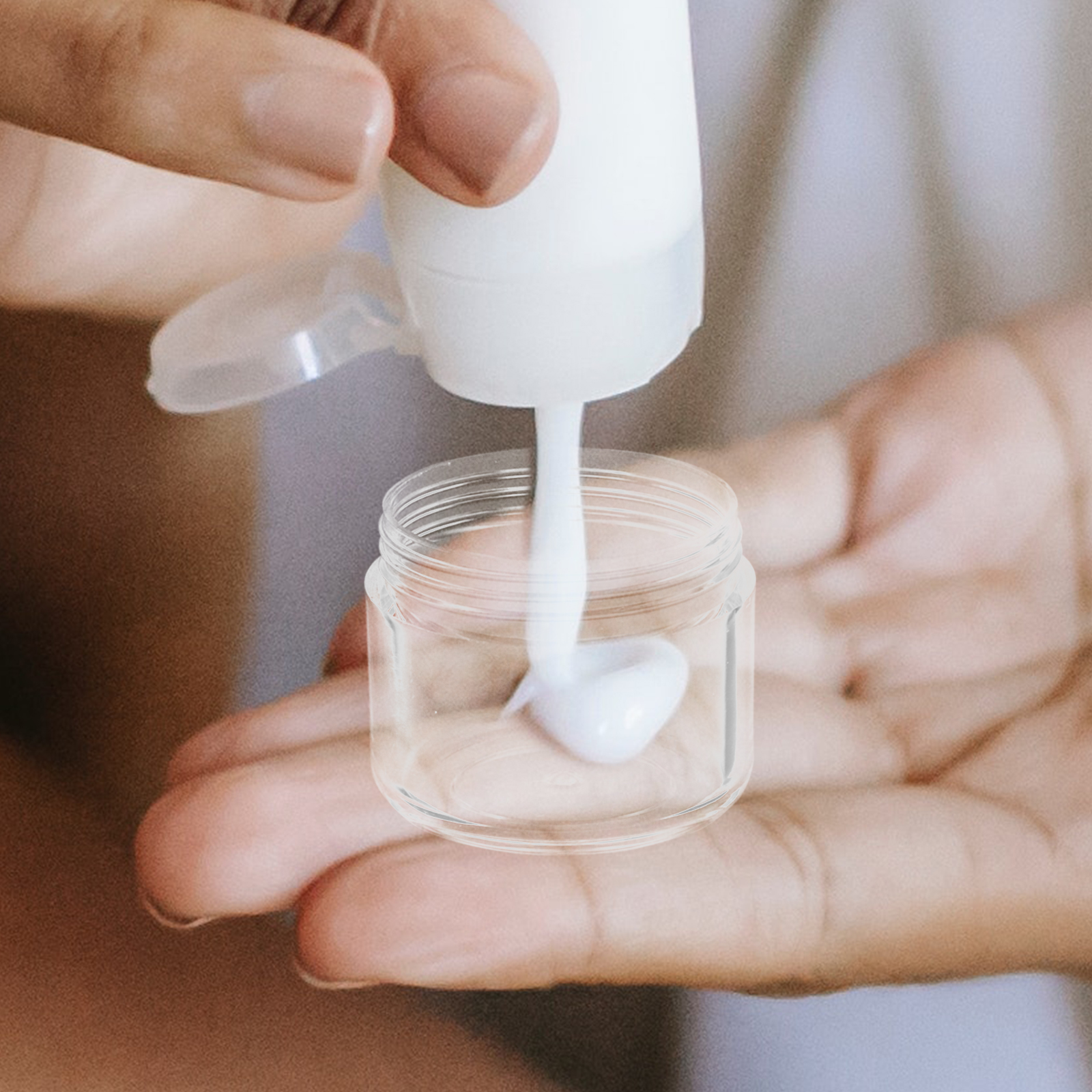 Flower Shaped Cream Jars Empty Containers Travel Size Portable Skincare Bottles Refillable Sub Packing Jars Durable Surface Easy