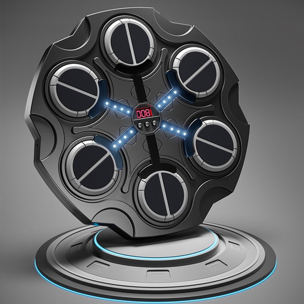 Wall Mounted Smart Music Boxing Machine Thickened No Drilling Installation Boxing Electronic Target Volume Adjustment