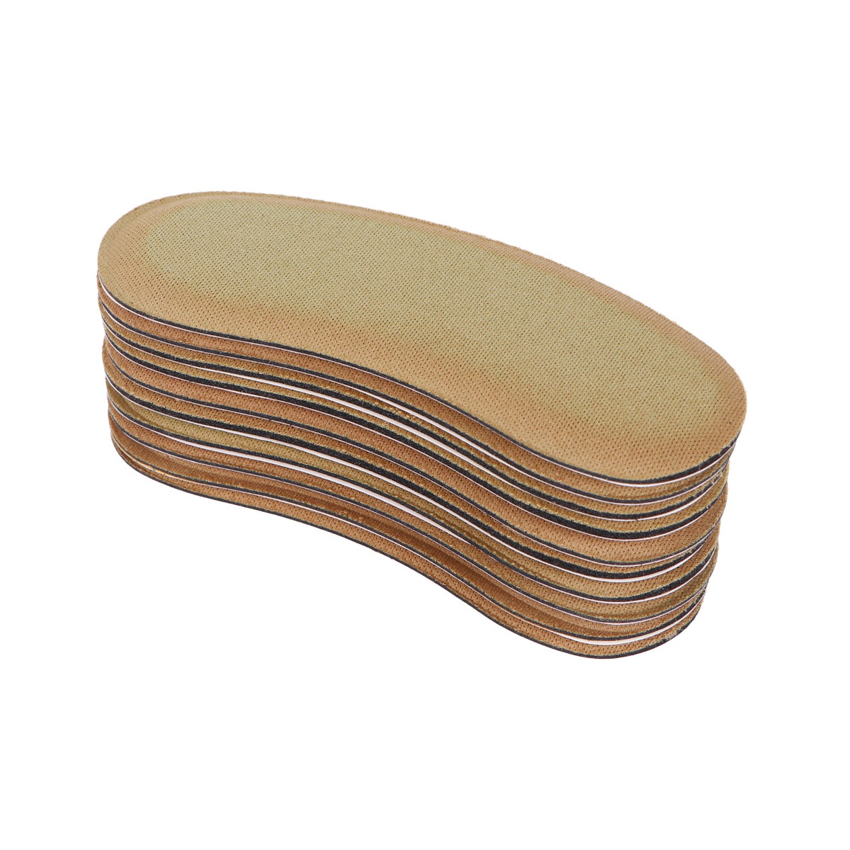 High Heel Pads Brown Free Size Sponge Inserts Strong Adhesive Heel Grips Shoe Back Protectors for Women