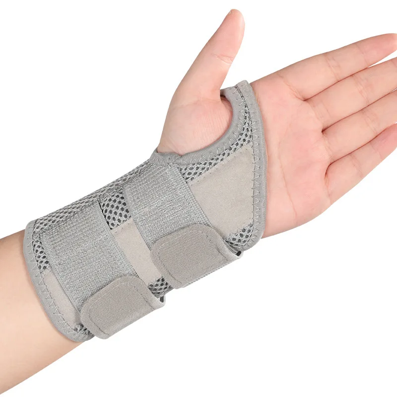 Wrist Brace Carpal Tunnel Support Brace with Splints Hand Support Arthritis Tendonitis Sprain Injuries Wrist Pain 1PC