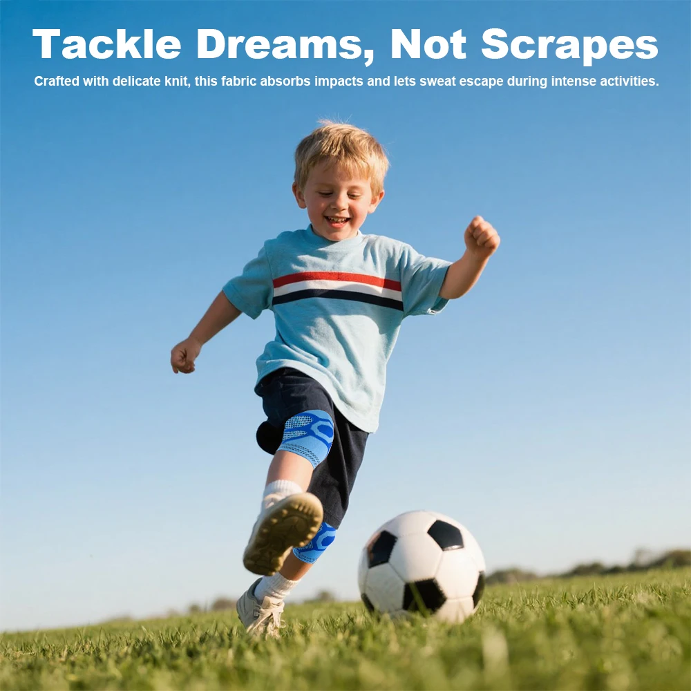 1PC Kids Knee Brace for Arthritis Pain Support-Youth Knee Sleeve for knee pain Compression sleeve for Sports,Knee Pain Relief