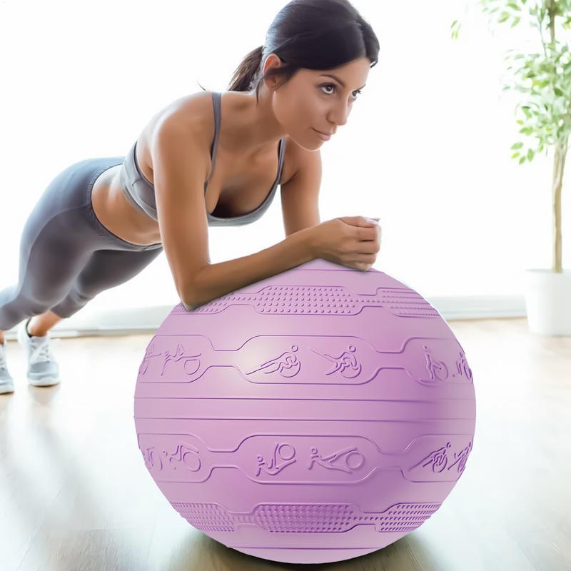Yoga Ball Weighted Yoga Ball For Pregnancy Multi-purpose Home Workout Equipment Heavy Duty Exercising Accessories For Gym Studio