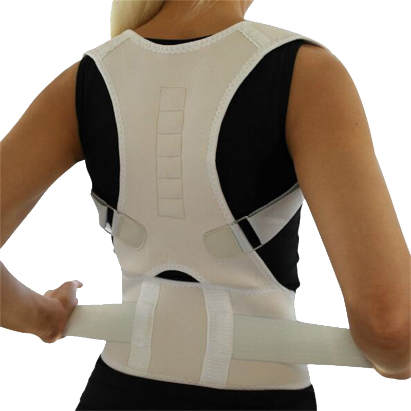 Adjustable Orthopedic Back Posture Support Braces Belt Corrector Posture Magentic Corrector de postura Shoulder Support Belt