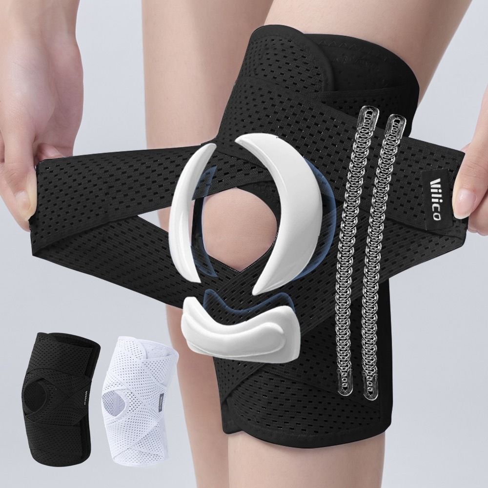 Cushion Pressure Knee Pads Patella Strap Breathable Soft Knee Patella Support Adjustable Pressurize Sport Knee Wrap Hiking