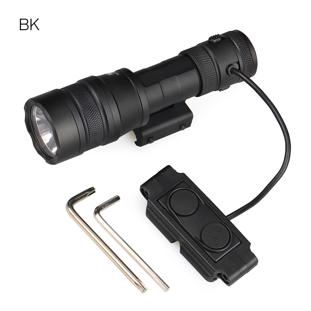 Airsoft Accessories Tactical LED Flashlight Hunting Light 1000 lumens with Remote Switch GZ15-0155