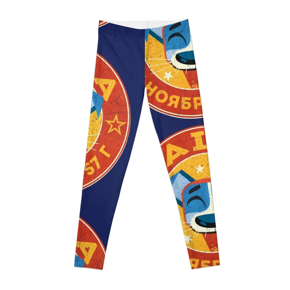 Laika Mission patch Leggings workout shorts for girls Womens Leggings