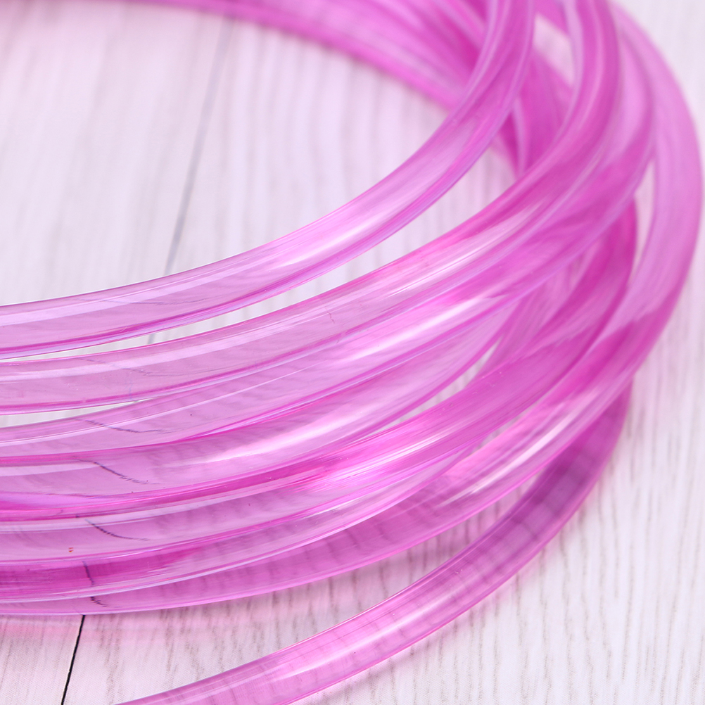 2pcs PVC Jump Rope Anti-Winding Soft Rubber Sports Children Fitness Adjustable Length Durable Handle Wear-resistant Non-slip