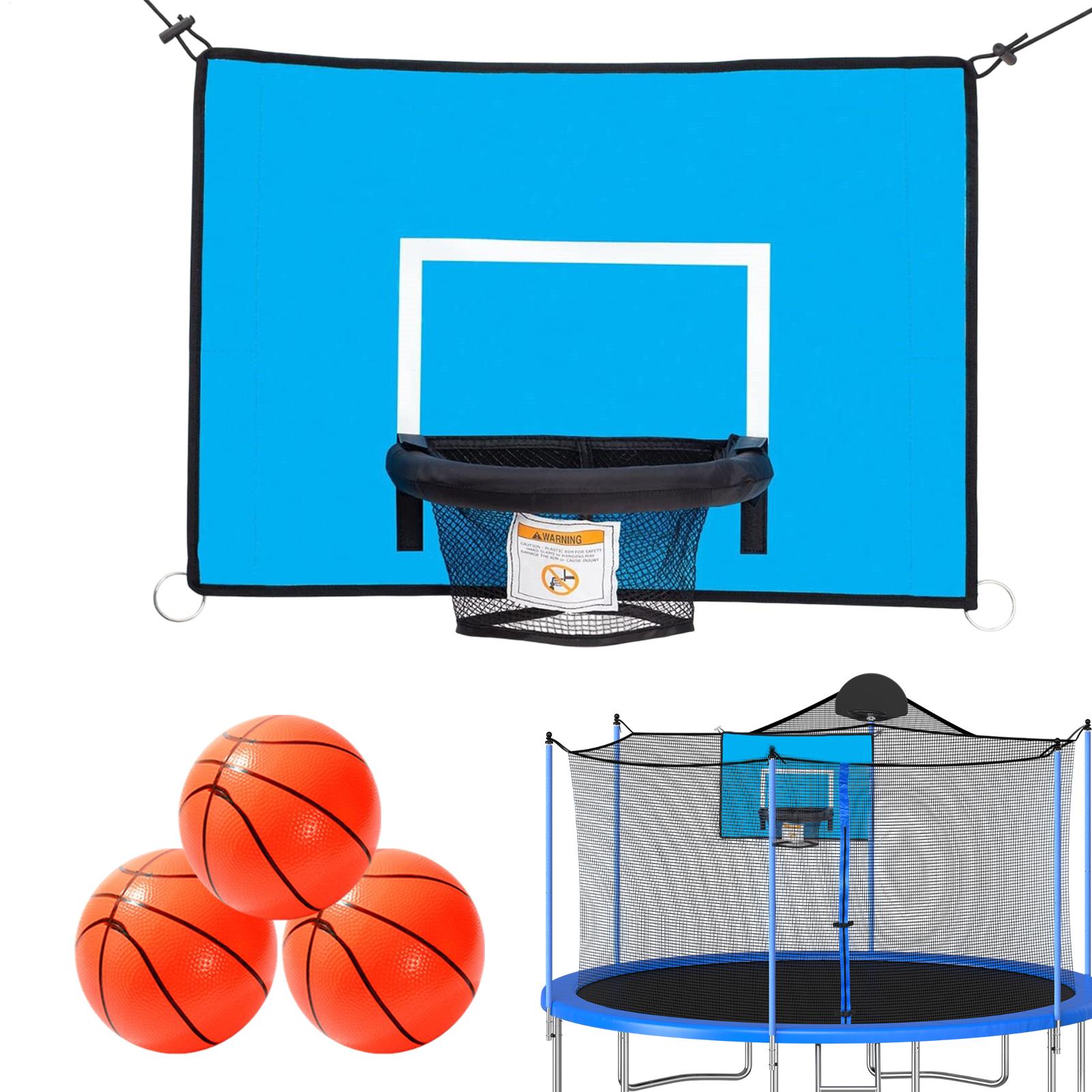 Trampoline Basketball Hoop Children Trampoline Basketball Hoop Attachment Weatherproof Accessories Sport Equipment For Fitness