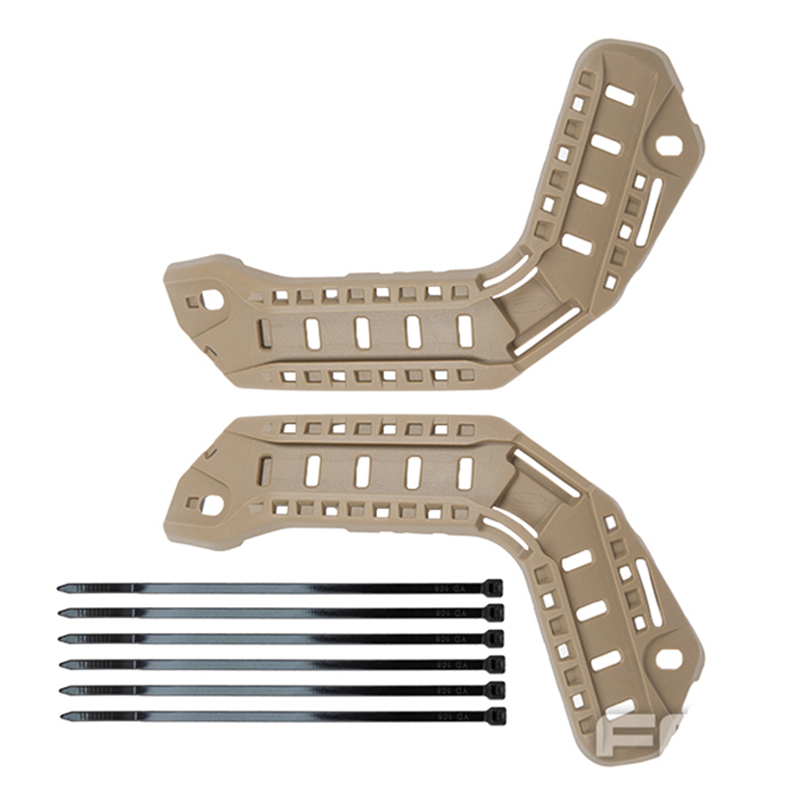 Hunting FAST SF SUPER High Cut Helmet ARC Rail Compatible with FAST Helmet, Multi Functional ARC Rail, Airsoft  Training