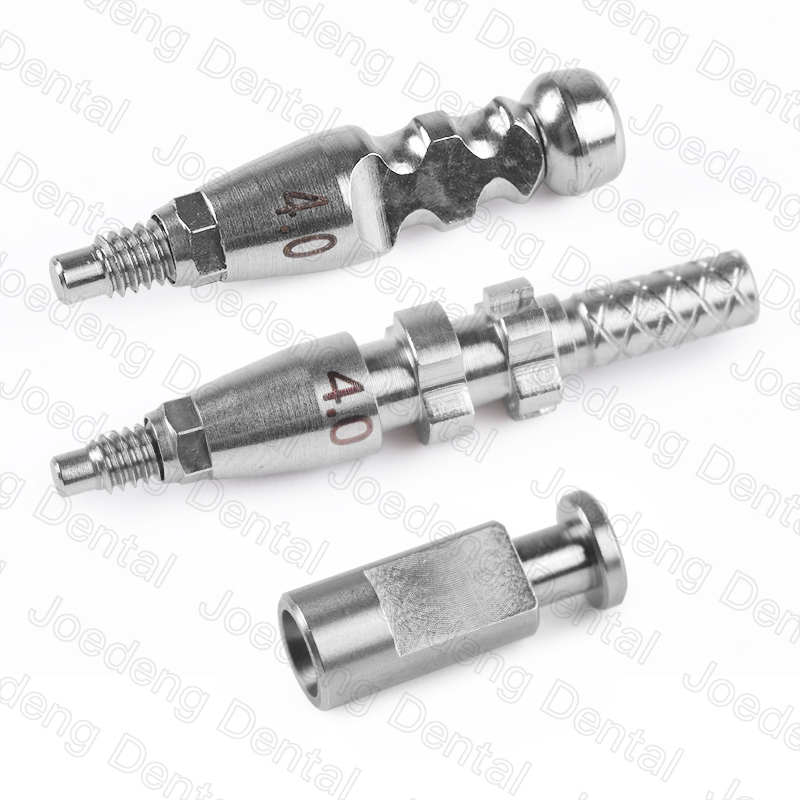 1pc/pack Dental Accessories Analog Plaster Fixture Open Tray Closed Rod Transfer Coping Abutments for DENTIUM