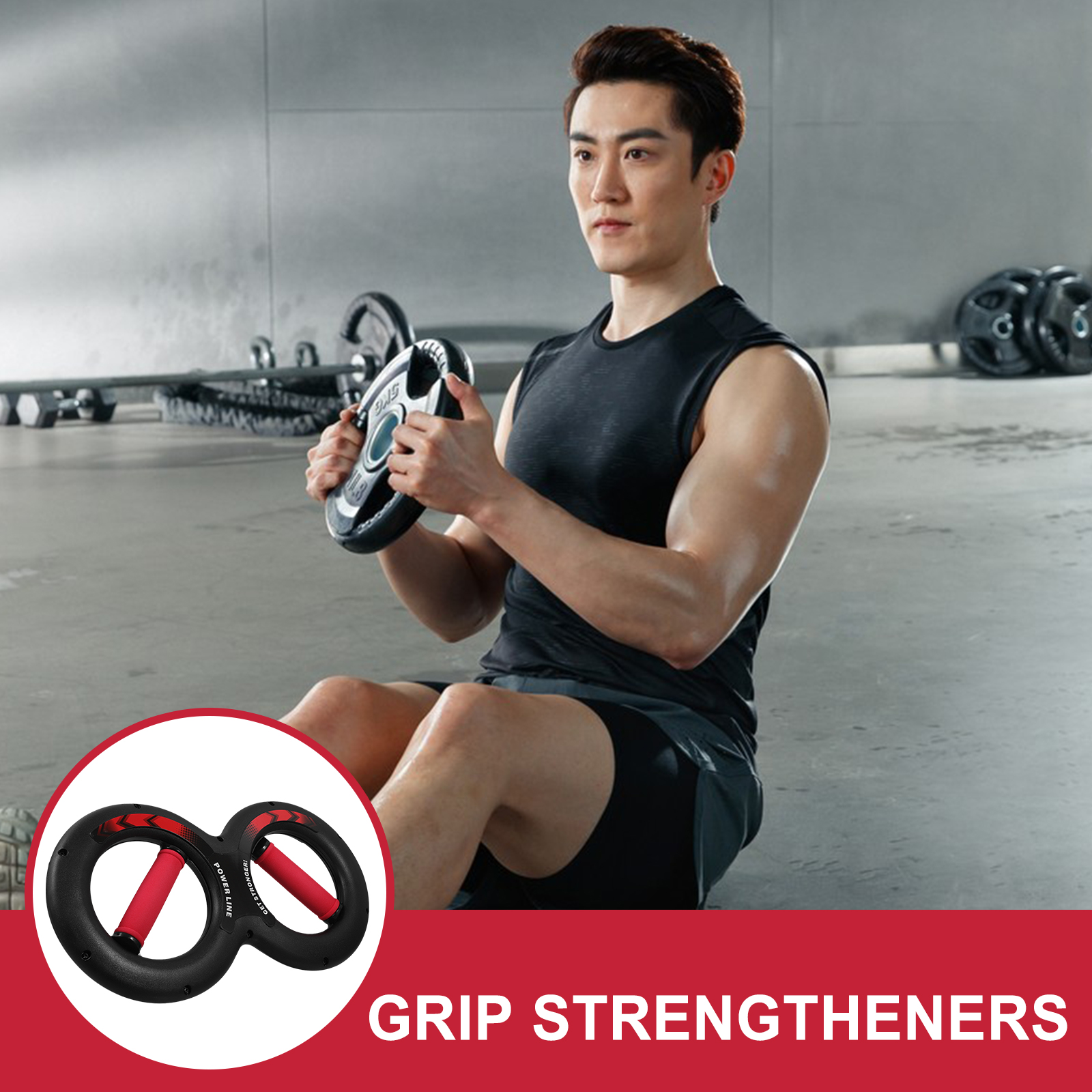 Wrist Strength Trainer Device Strengthened 8 Shaped Grip Creative Hand Grip Arm Strengthened Device Stay At Home 30/20/15/10/5kg