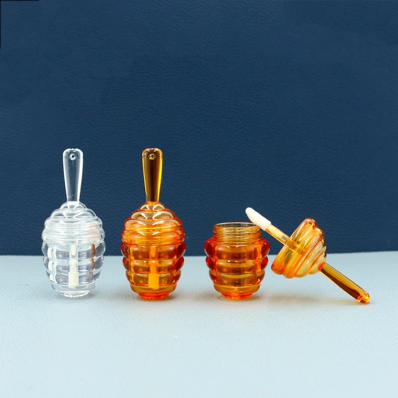 9ml Honeycomb Lip Gloss Tube Clear Lipgloss Tube Container DIY Empty Lipstick Bottle Lip Gloss Transparent Refillable Bottle