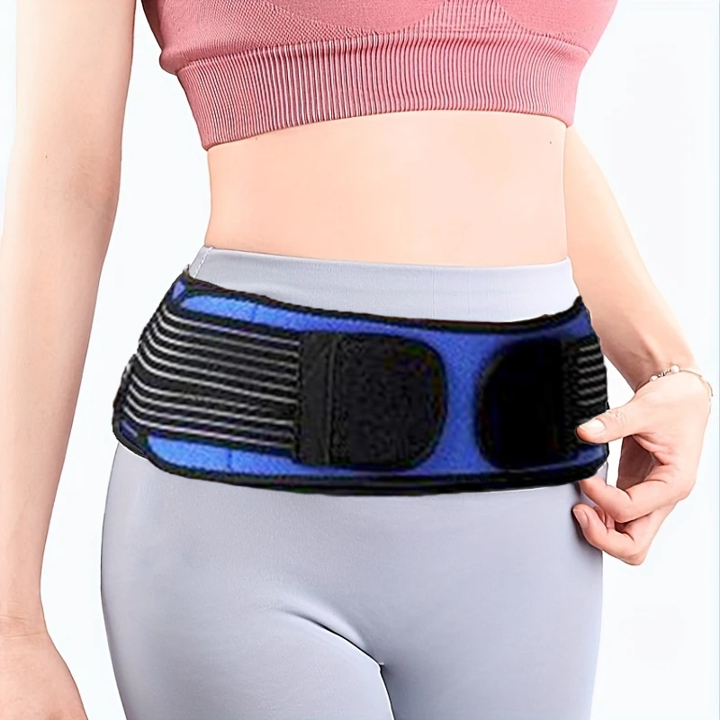 Breathable Sacroiliac Hip Belt for Men & Women Alleviates Sciatic,Lower Back Pain,Provides Support Nerve Compression