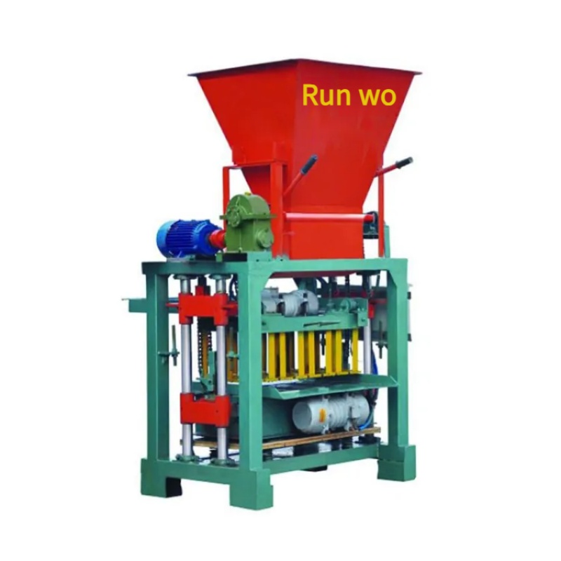 2-45 4-30 Concrete Cement Block Making Machine Price Automatic Hollow Clay Brick Making Machinery Block Making