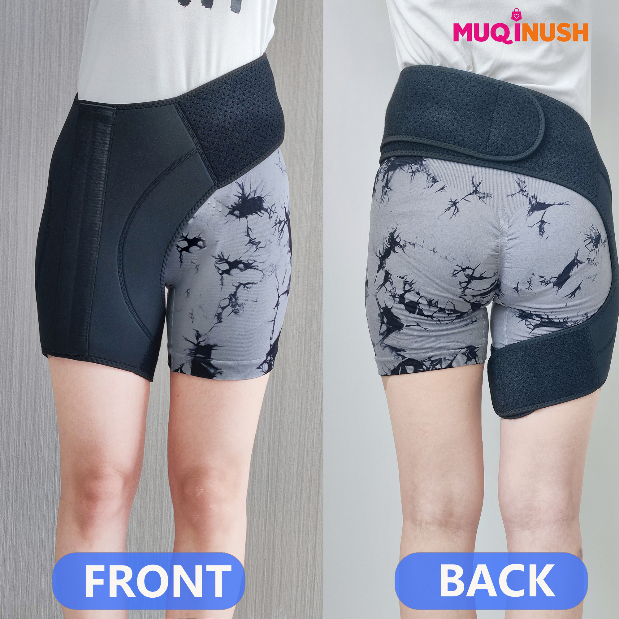 Inguinal Protection Strap Sciatica Support Package Compression Sleeve for Leg Muscles Suitable for Exercising Hip Flexor Muscles