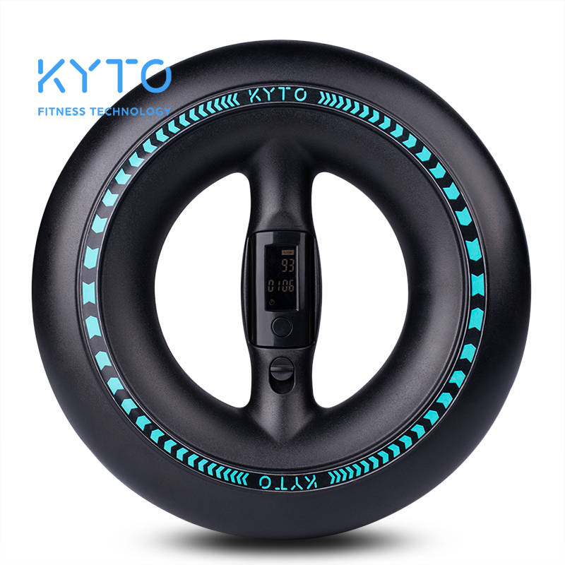 KYTO Digital Spinner Forearm and Wrist Strengthener Tracking your instant speed and force maximum speed and force training time