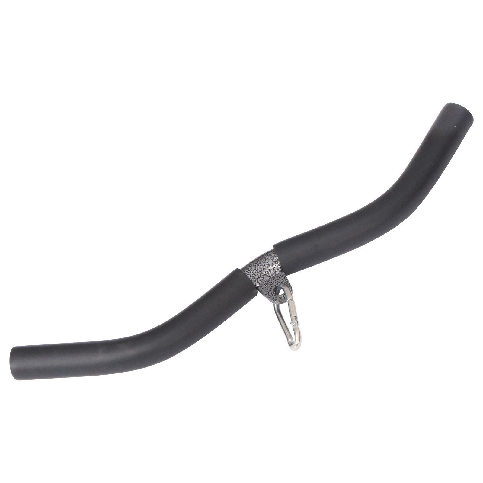 Steel Bow Shaped Pull Down Bar Ergonomic Handle Muscle Trainer Biceps Triceps Abs Back Shoulders Workout Home