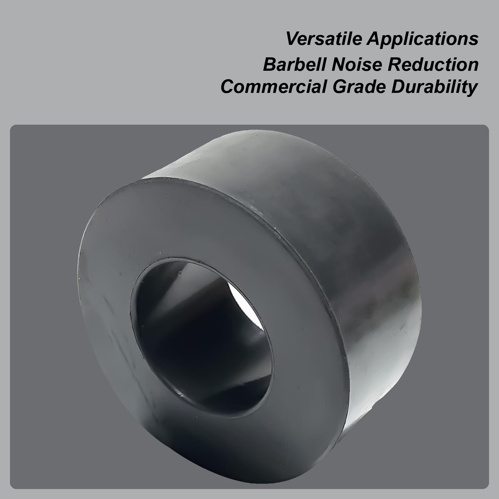 Anti Vibration Feet Heavy Duty Rubber Insulator Exercise Machine Attachments Mats For Athletic Club Home Training Studios