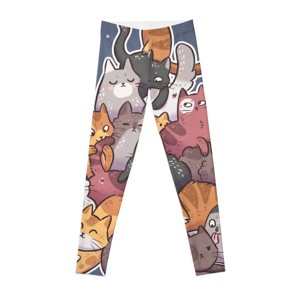 Catmas Tree Leggings gym sportswear woman active wear for physical Fitness clothing Womens Leggings