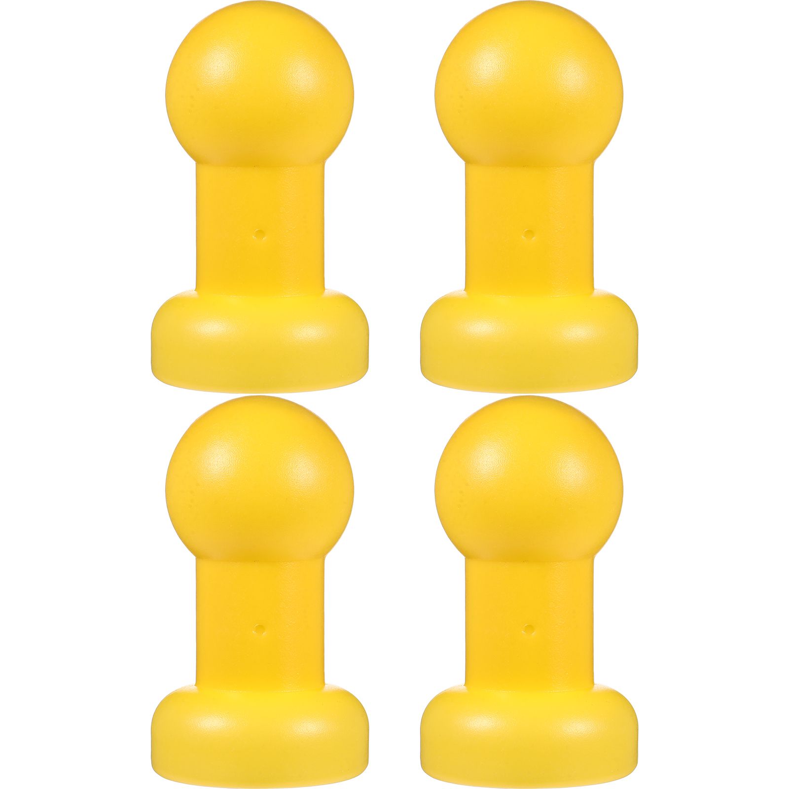 4 PCS Jump Bed Steel Pipe Cover Replacement Trampoline Parts Kids Tube Protector Plastic Pole Cap Enclosure Rod Top Hat Bounce