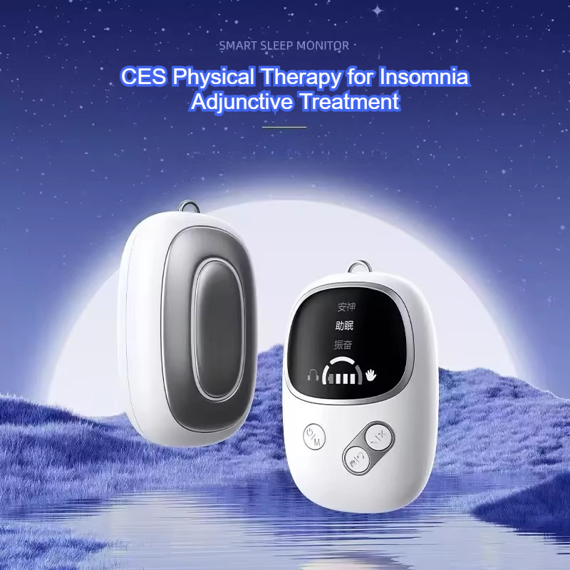 CES Sleep Aid Device Microcurrent Pulse Fast Sleeping Instrument Ear Clip Sleep  Device Relax Anxiety Insomnia Hypnosis Soothing