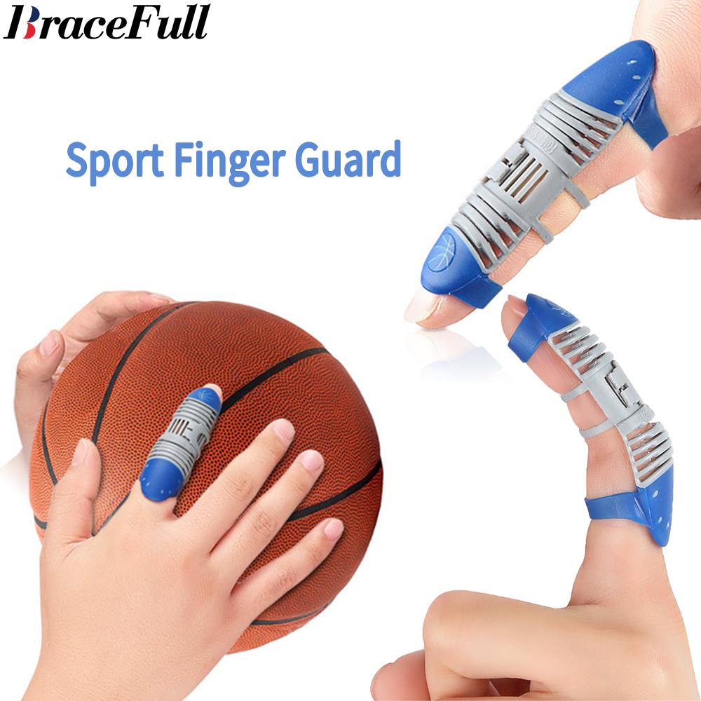 1pcs Finger Guard Splints Basketball Protector Injuries Ring Pinky Trigger Sleeve Brace Fulcrum Support Fingers Arthritis Pain