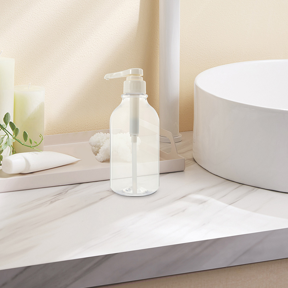 6 Pcs Syrup Dispenser Pump Coffee Bottle Sugar Extruder Plastic Soap Kitchen Travel Professional Use Viscous Liquid