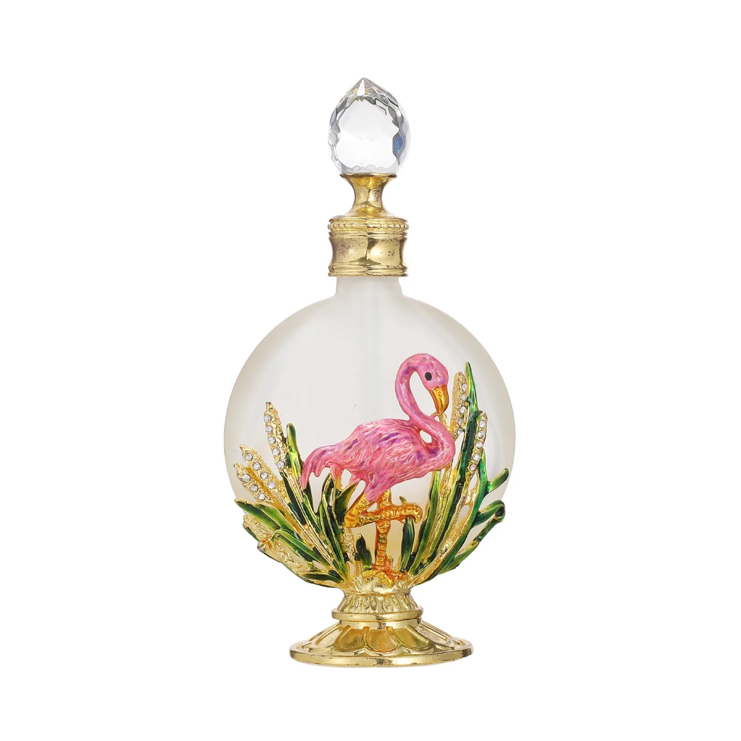 30ML Perfume Dispensing Bottle Dubai Perfume Empty Bottle  Essential Oil Bottle Creative Enamel Color