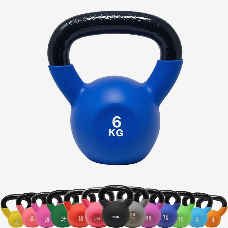 Hot Sales 6kg Gym Fitness Cast Iron Adjustable Free Weight Body Building Strength Training Fitness Kettlebell for Home Workout