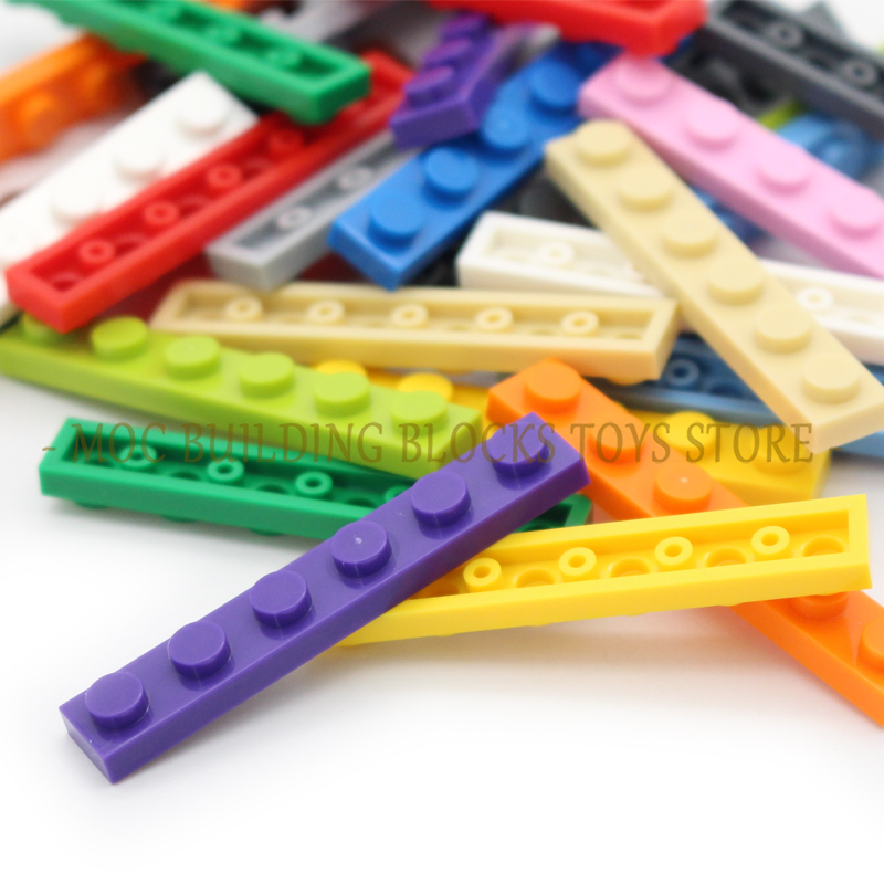 MOC Parts 3666 Plate 1x6 Building Brick Block Classics Short Piece DIY Architectural Compatible with Accessories Toys