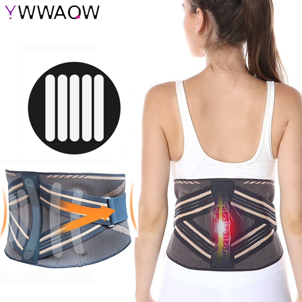Back Support Belt Relief for Herniated Disc,Sciatica, Scoliosis - Back Brace for Men and Women Lower Back Pain - Lumbar Support