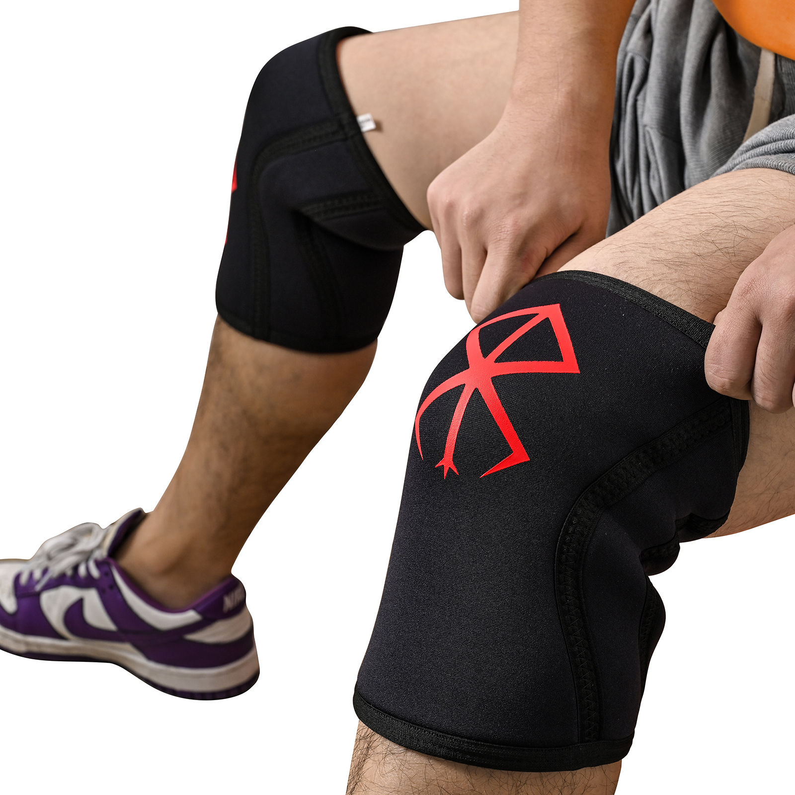 Weightlifiting Powerlifting Compression Kneepad Knee sleeves Anime For Gym Fitness Squat