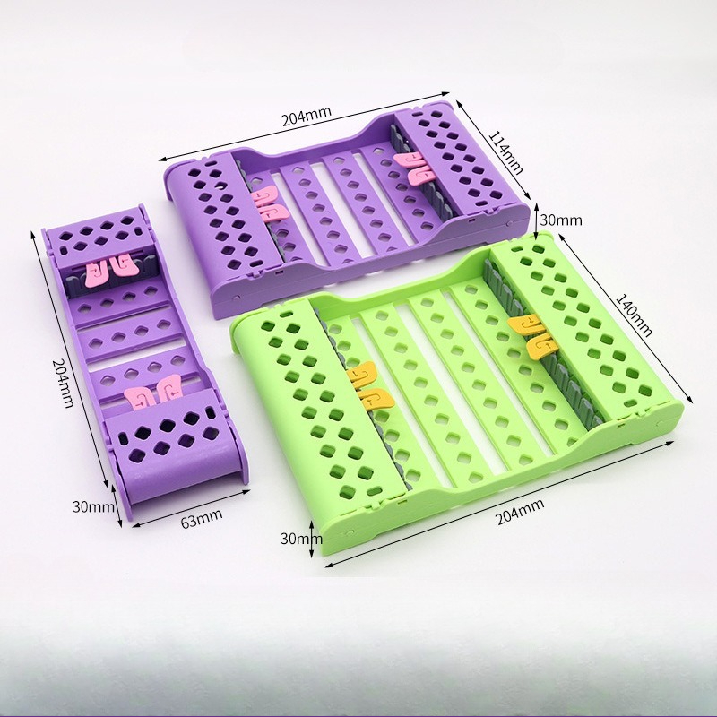 Oral Instrument Disinfection Box Filling Device Placement Box Card Type Instrument Management Box Aesthetic Resin Placement Rack