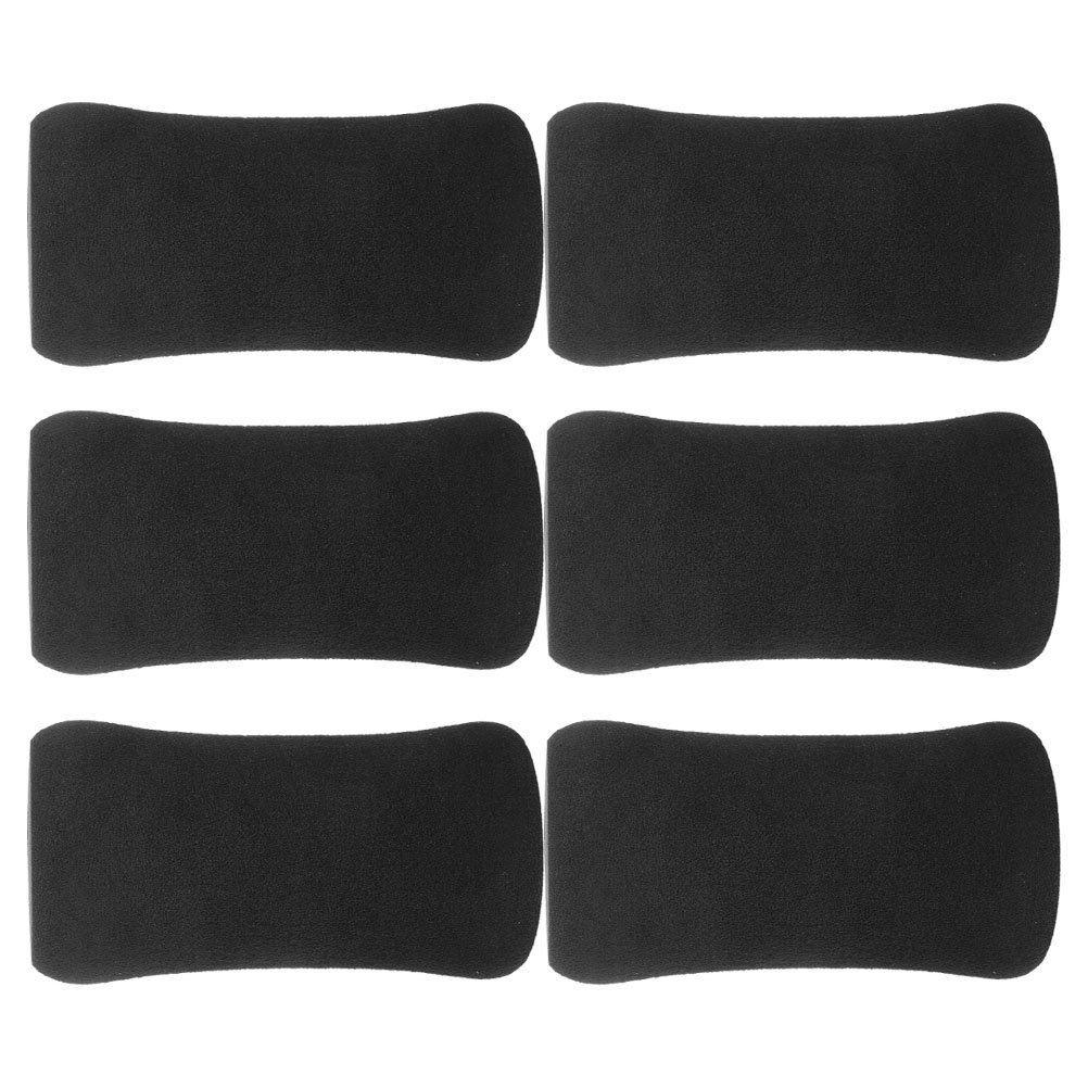 6 Pcs Roller Sleeve Foam Pads Rollers Replacement Substitute Exercise Machine Equipment Rubber Foot