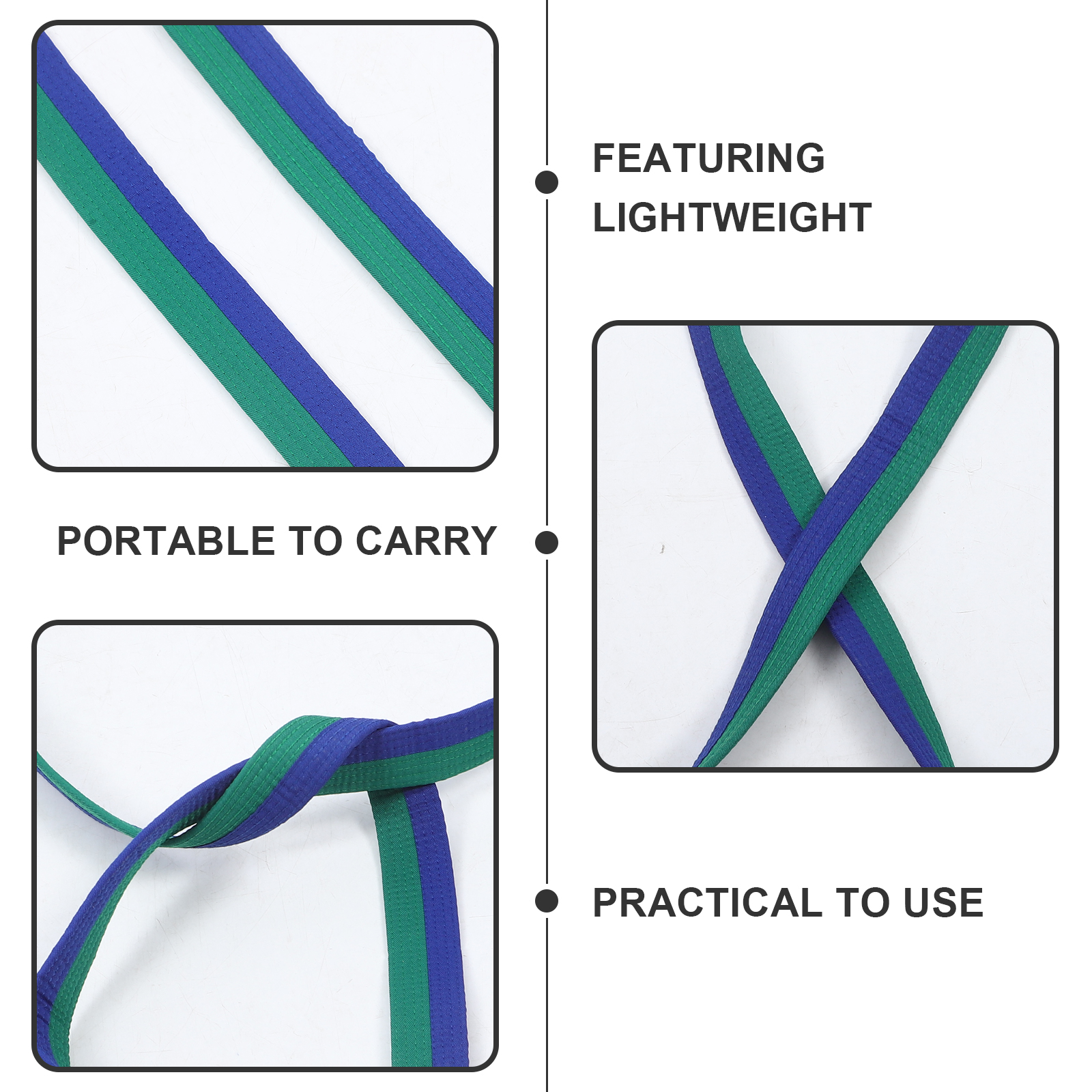 Taekwondo Belt Karate Kid Costume Embroidered Kids Wrestling Displays Polyester Cotton Gear