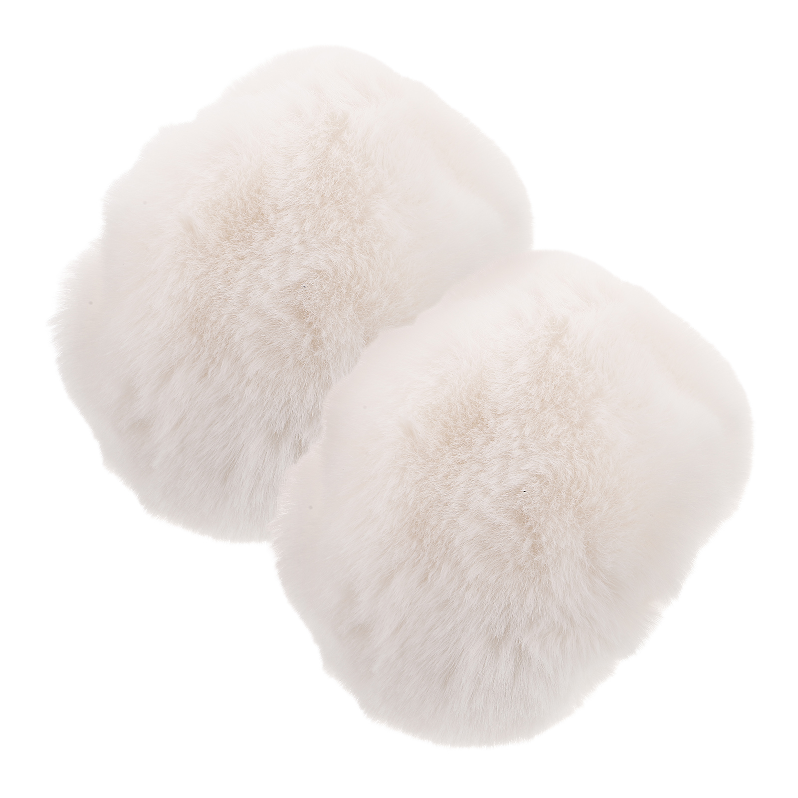 Rabbit Hair Warming Bracelets Warmer Gloves Cuff Socks Faux Warmers Kids Ivory for Cuffs Woman