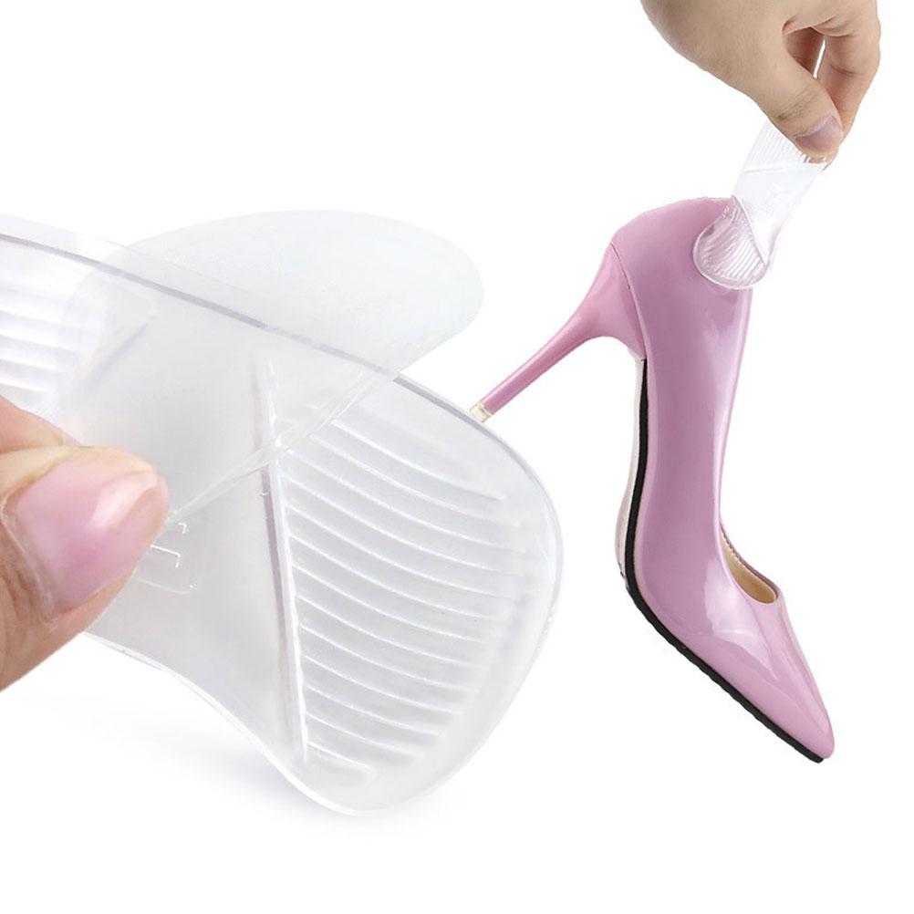 4Pairs Gel Pads Self Adhesive Heel Liners Comfortable Cushions AntiWear Stickers Portable Liners Daily Accessories Shoe Inserts