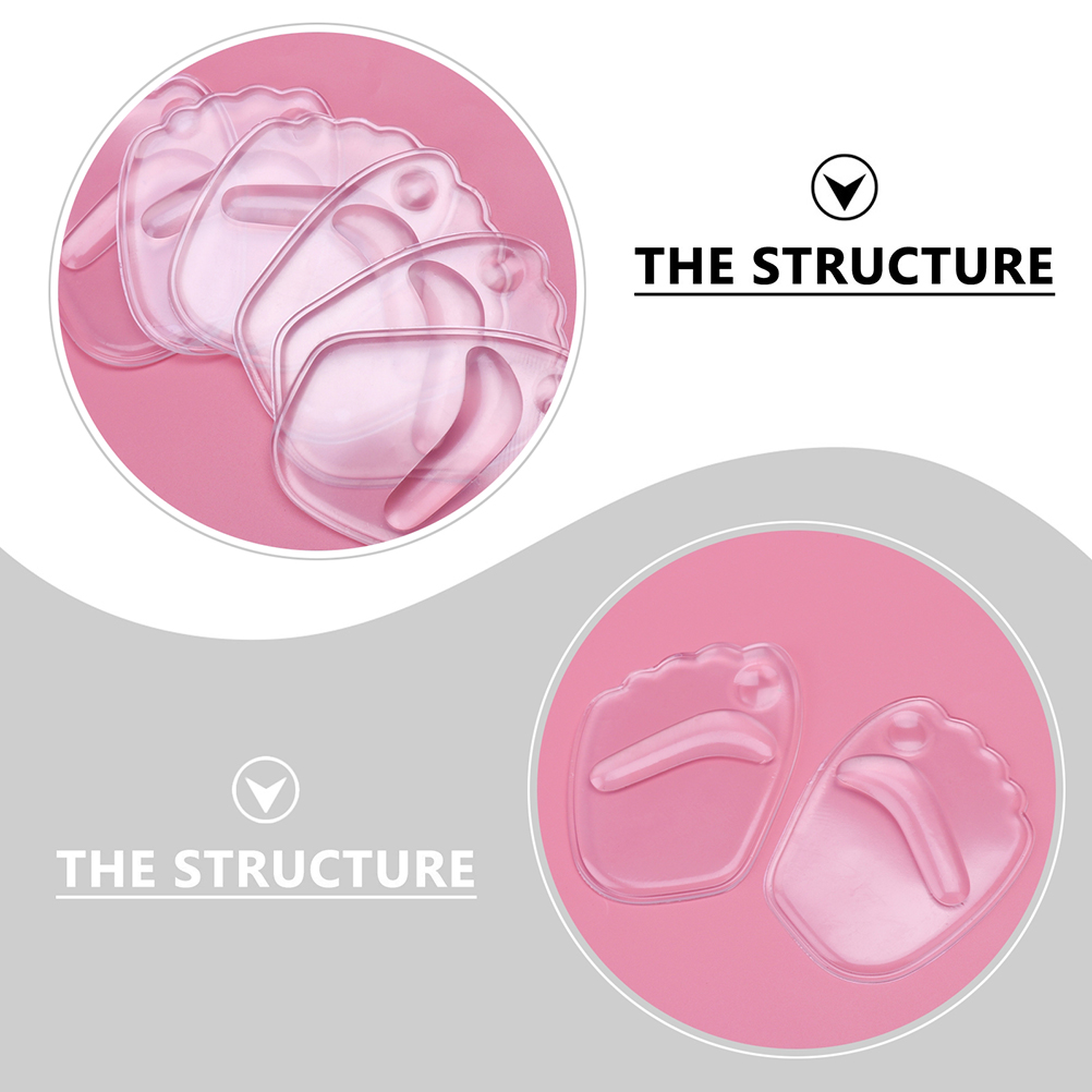 Silicone Forefoot Pads High Heel Inserts Cushion Heels Metatarsal Relief Gel Toe Space Bunion Corrector Foot Care Tools