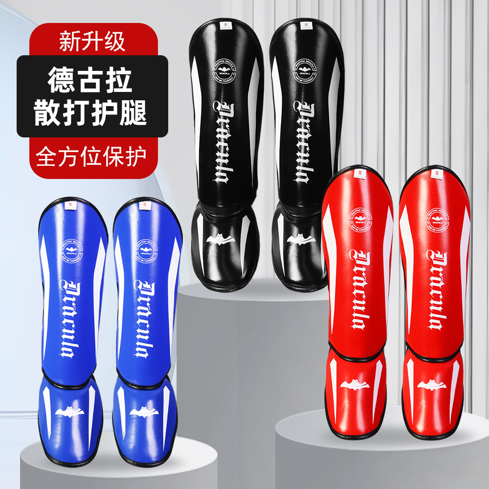 Shin Guard Kickboxing Muay Thai Premium Leg Instep Protection Pads MMA Martial Arts Kicking Sparring Training Gear Boxing