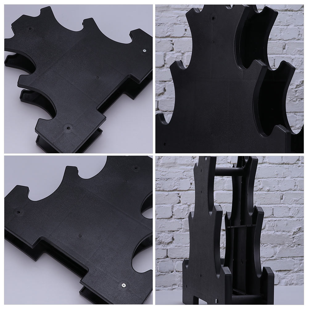 2pcs Dumbbell Rack Brackets Stand Holders Storage Stands Organizer Fitness Equipment Gym Home Exercise Weight Lifting