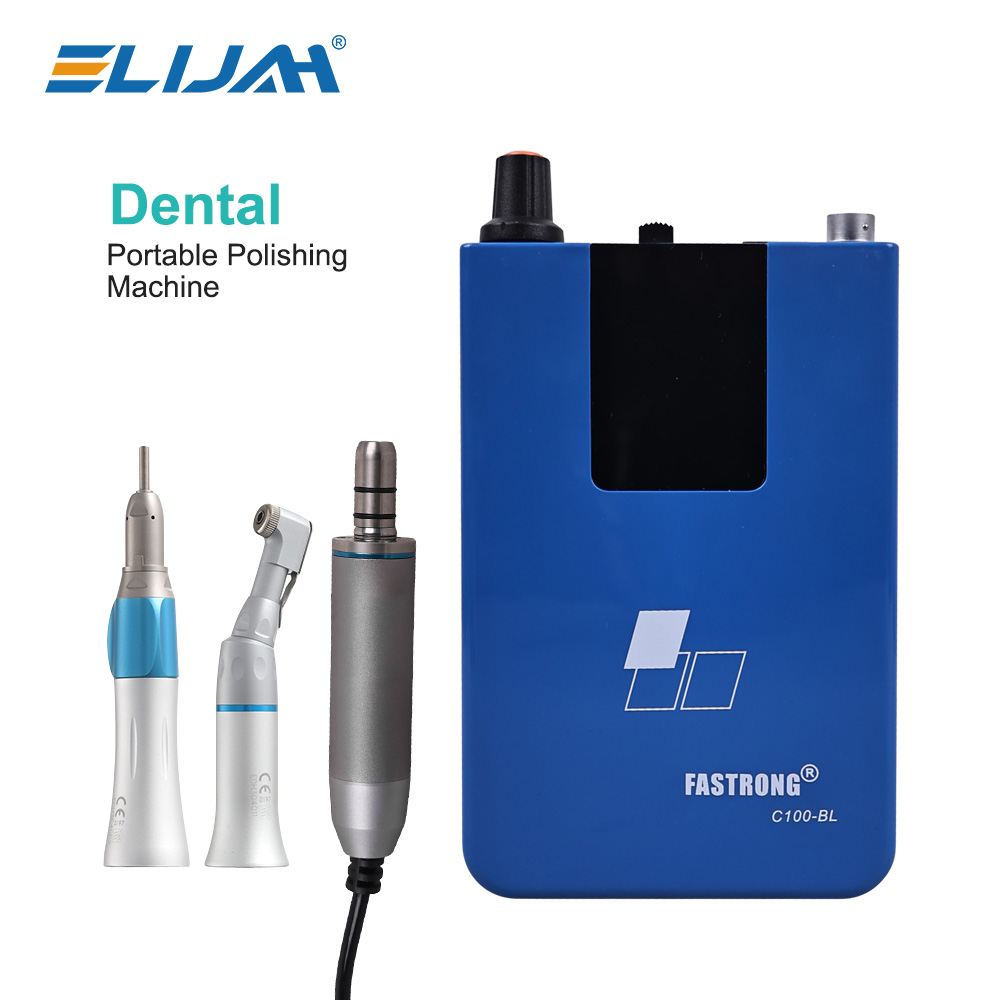 ELIJAH Dental Rechargeable E-Type Micro Motor Micromotor Polisher Suitable Low Speed Handpiece Dentist Equipment