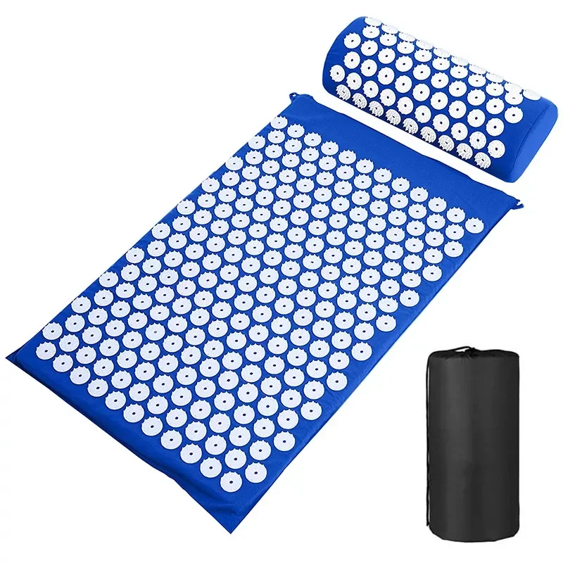 Massager Yoga Mat Cushion Acupressure Massage Mat Sets Relieve Stress Body Pain Fitness Exercise Mats Yoga Massager Cushion