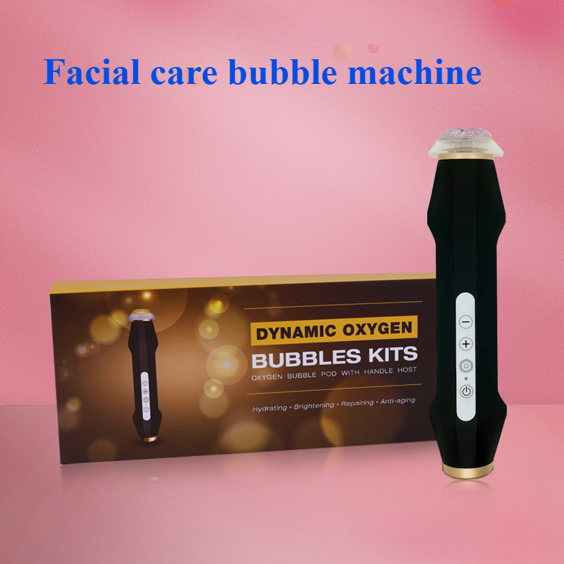 New Co2 Bubble Oxygenation Capsules Pods Rechargeable Oxygen Skin Tightening Facial Machine