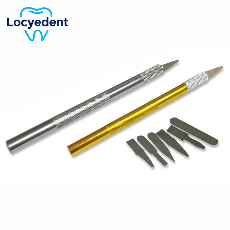 Non-Slip Metal Scalpel Kit Cutter Engraving Craft knives 6 pcs Blade Mobile Phone Laptop PCB DIY Repair Hand Tools