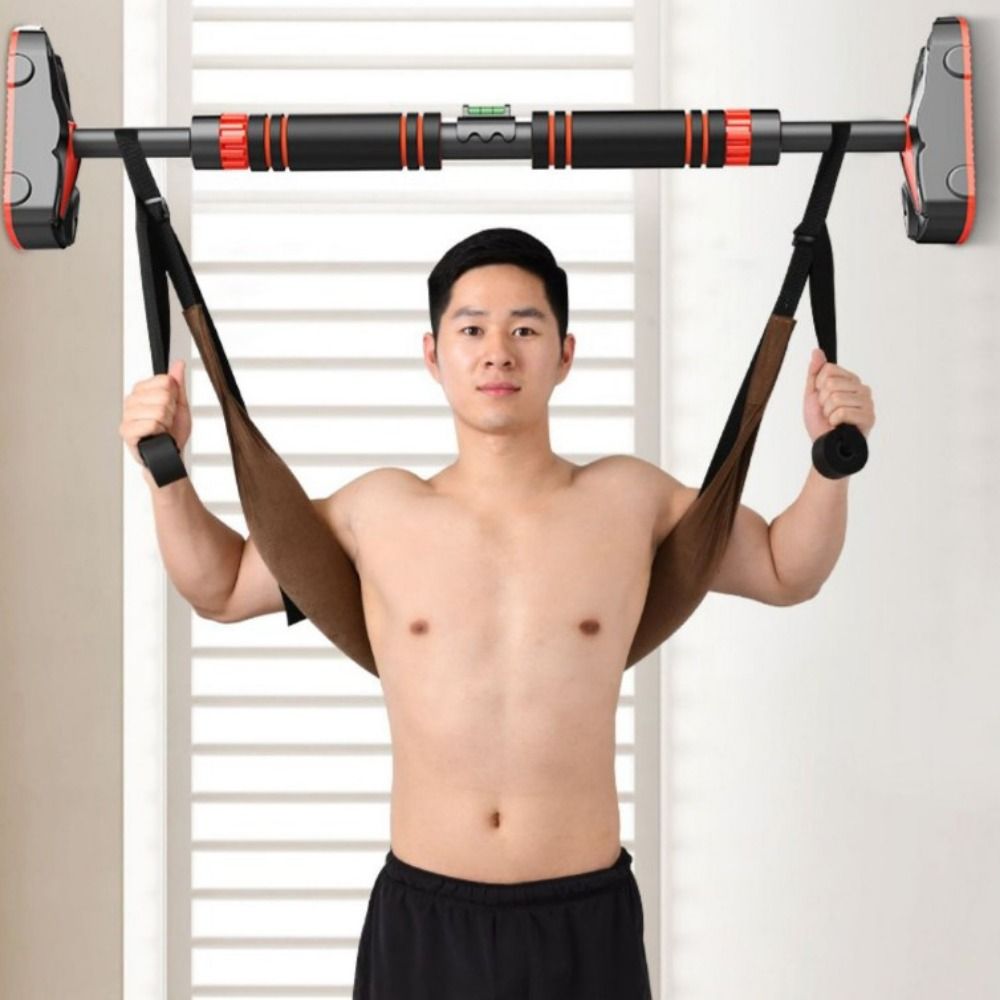 Breathable Spine Exercise Lumbar Belt Installation-free Strong Bearing Capacity Outdoor Hanging Waist Spine Belt Buckwheat Husk