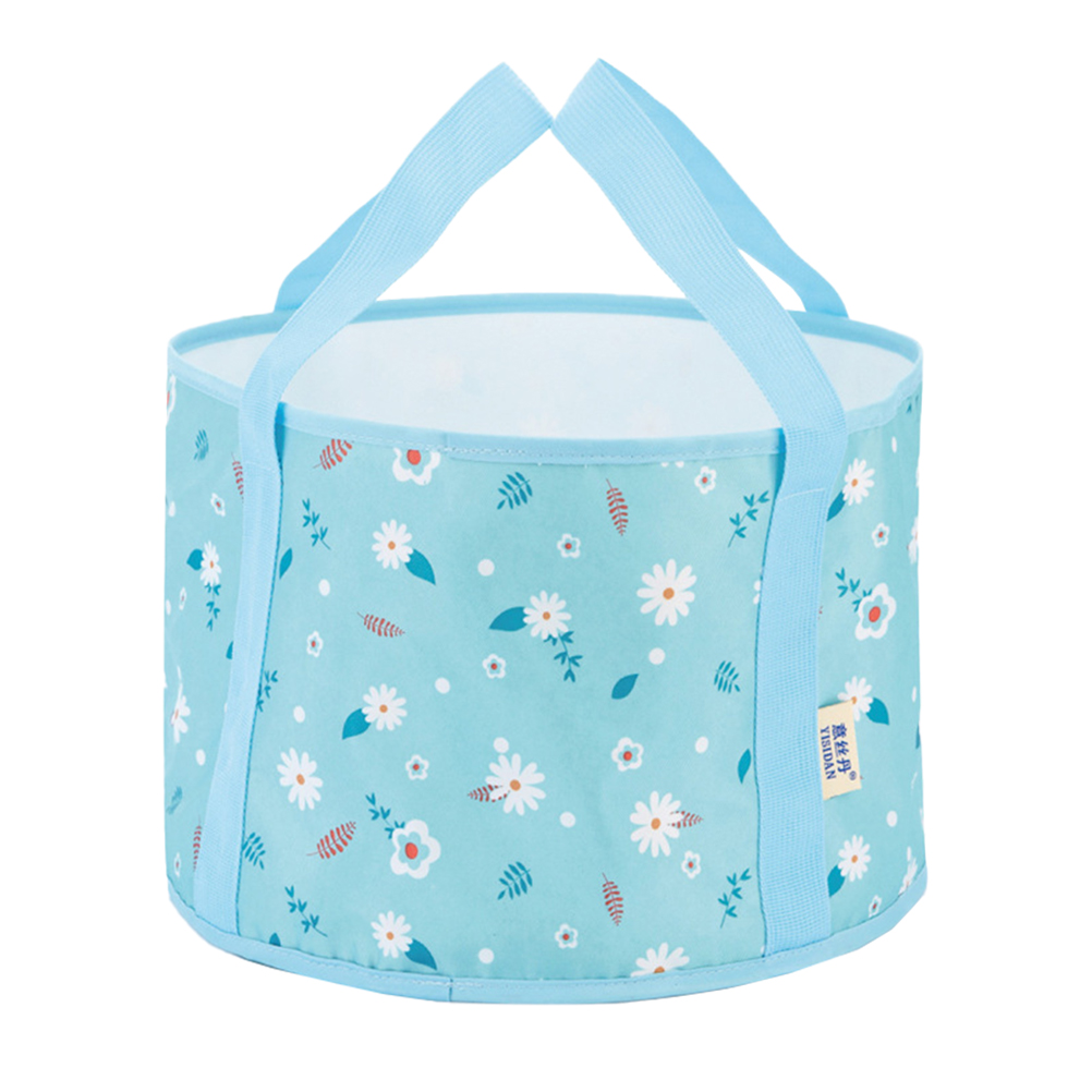 Collapsible Foot Basin Foldable PVC Spa Bucket Portable Travel Soak Tub Water Bag Outdoor Camping Fishing Washing Dishes