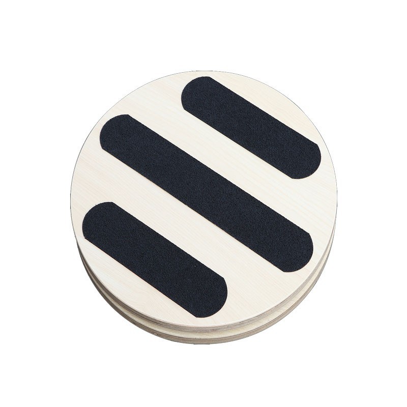 Fitness Training Equipment Exercise Durable Wooden Pilates Rotational Disc Wood