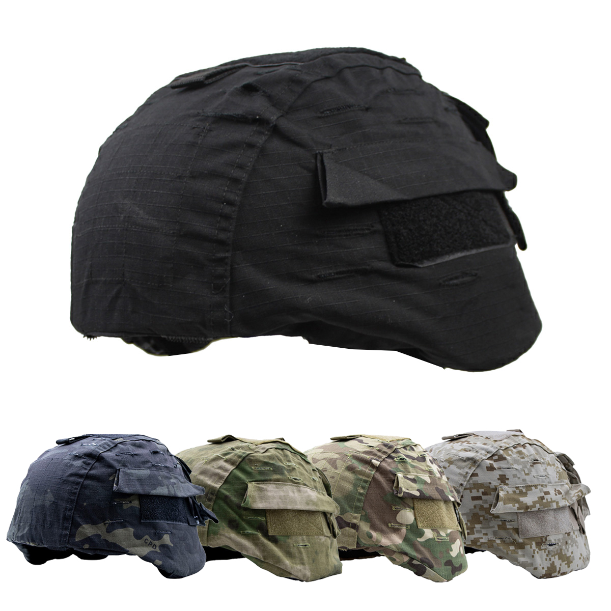 Tactical Helmet Camouflage Cover For MICH 2000 Helmets Airsoft Paintball CS Games Outdoor Hunting Gear Accessories