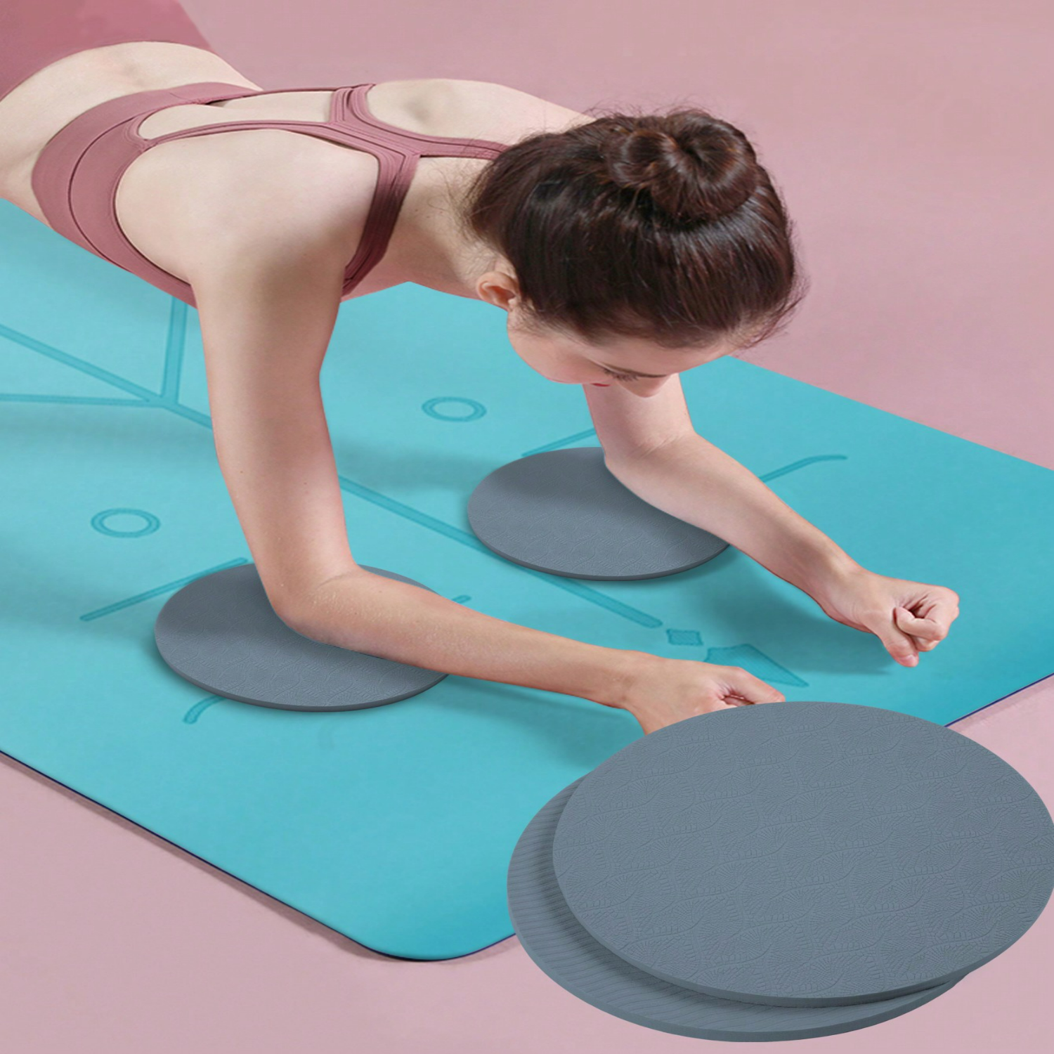 2pcs Yoga Balance Pad